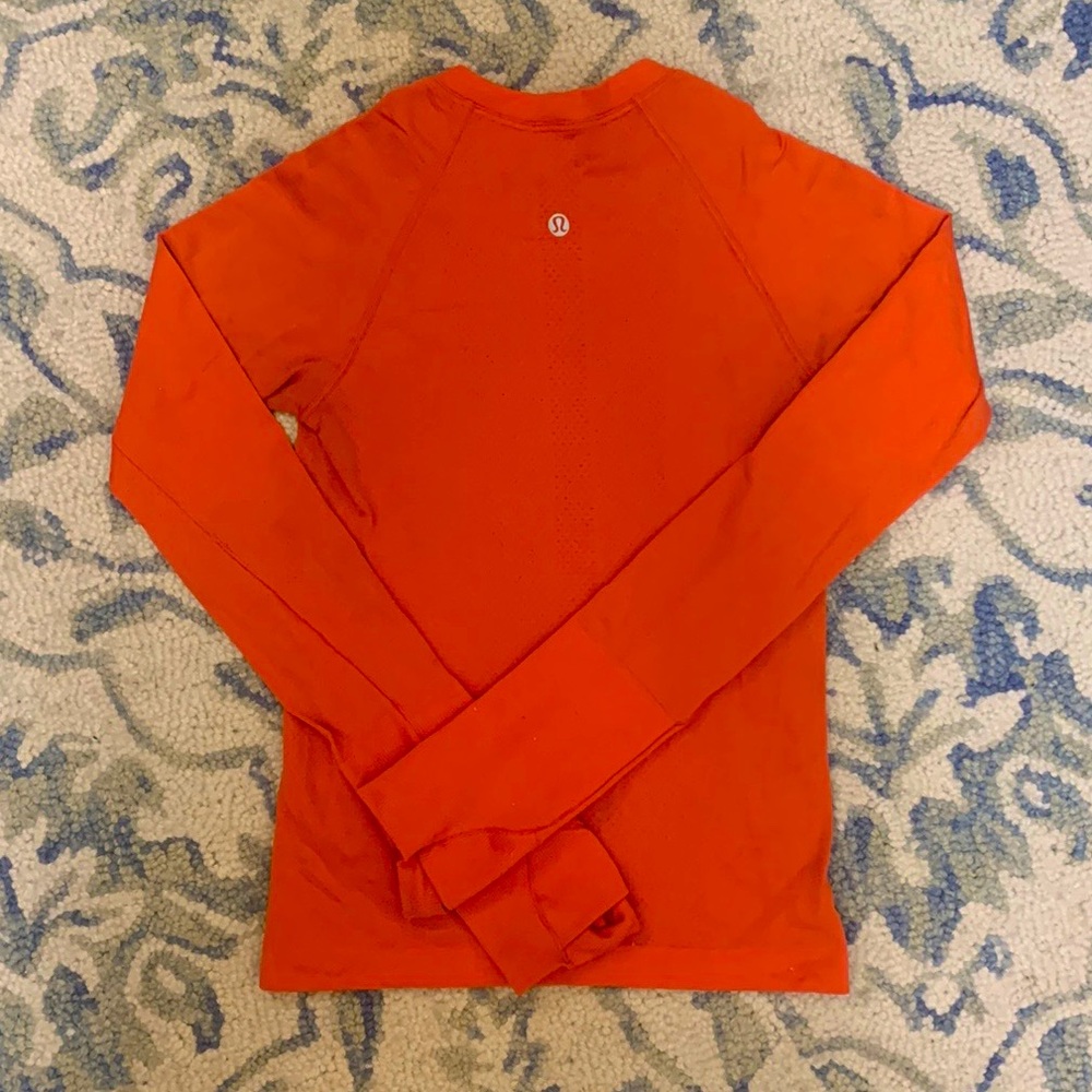 Lululemon Swiftly Tech Cropped Long Sleeve